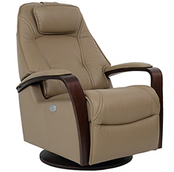 Fjords Helsinki Swing Relaxer Recliner Chair by Hjellegjerde.